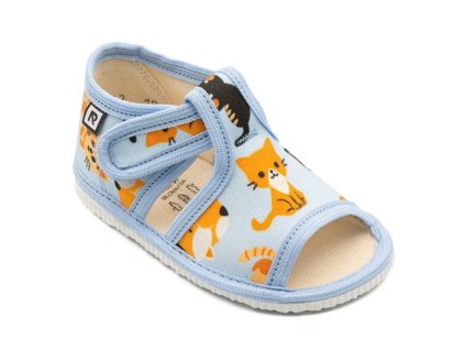 papuce macky modre 2944