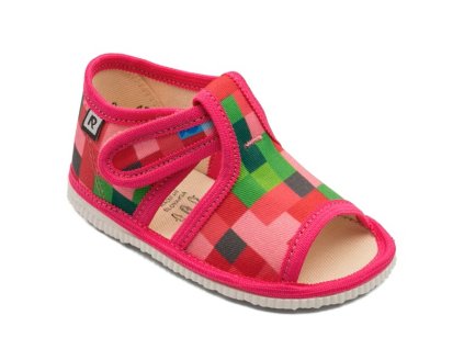 papuce pixel ruzovy 3141