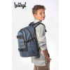 BAAGL Školský batoh Skate Dust Blue