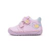 D.D.STEP 070 dievčenské prechodné topánky Barefoot Daisy Pink 61646A