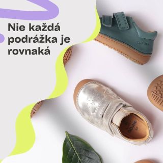 Nie každá podrážka je rovnaká 👀 Možno to tak na prvý pohľad nevyzerá, ale práve podrážka rozhoduje o tom, ako sa dieťa...