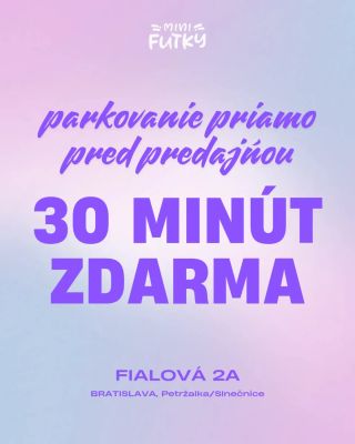 💜 Mysleli sme na vás, rodičia. 💜 S novou predajňou Minifutky prichádza aj viac pohodlia pri každej návšteve. 😊 🚗...