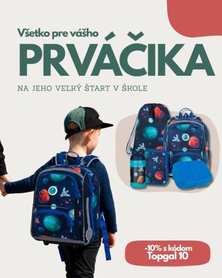 🚸 Prváčik potrebuje viac než len školskú tašku. 🎒 Pripravte ho na veľký školský štart na jednom mieste! U nás nájdete...