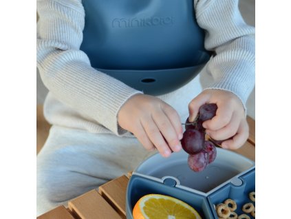 10 Flexi Bib Deep Blue