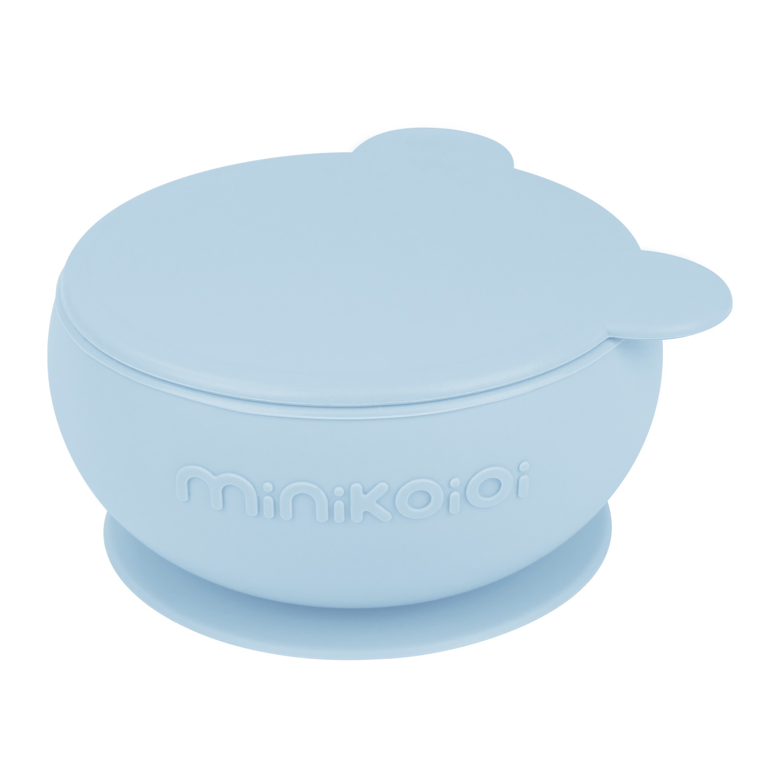Miska silikonová s přísavkou - Mineral Blue