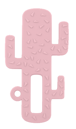 Levně Kousátko silikonové Kaktus - Pinky Pink