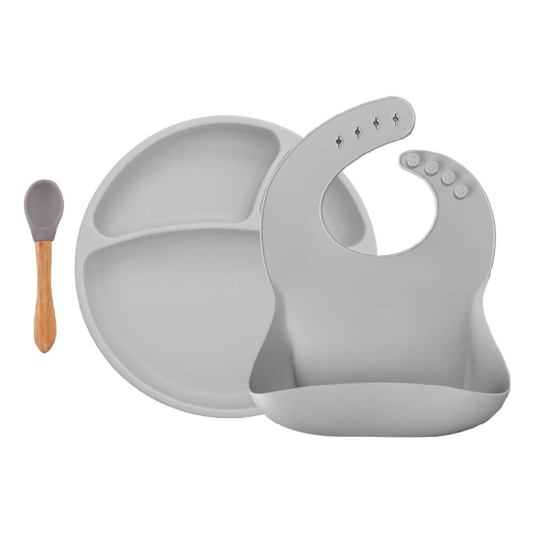 Set na stolování BLW II - Powder Grey