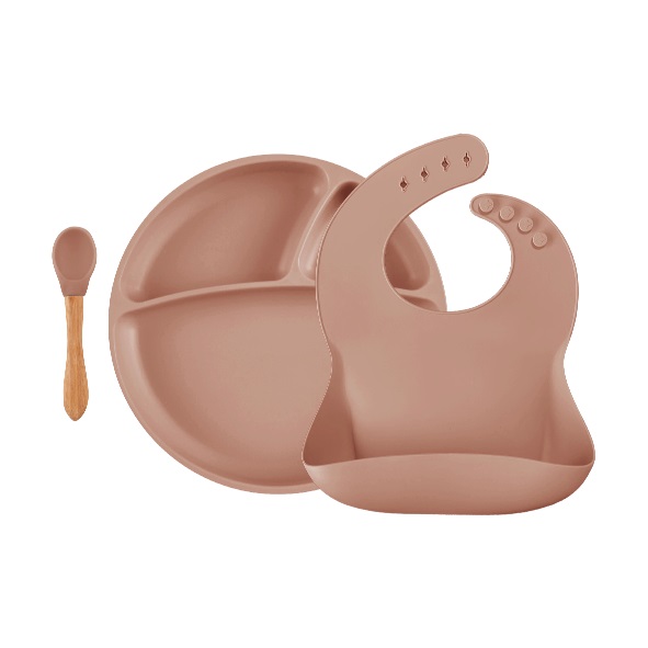Set na stolování BLW II - Woody Brown