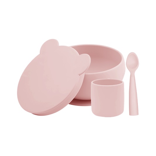 Set na stolování BLW I - Pinky Pink