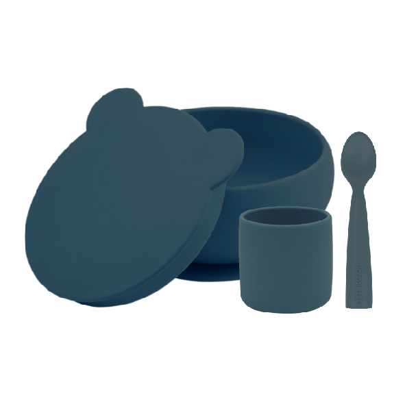 Set na stolování BLW I - Deep Blue
