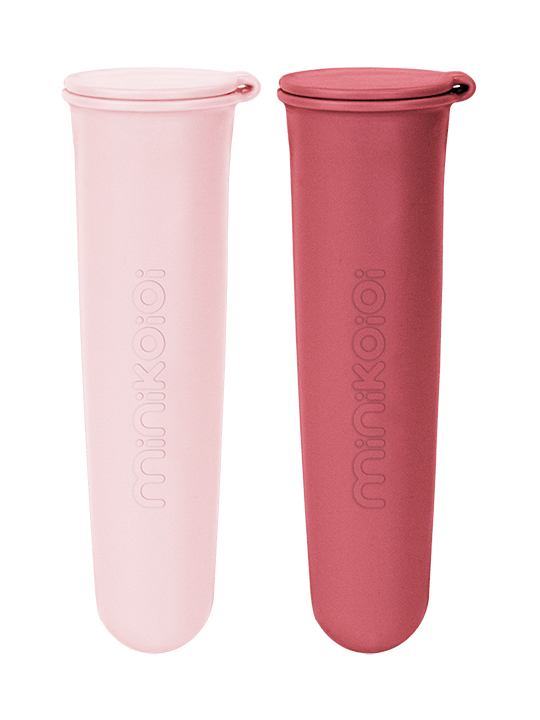 Tvořítka na zmrzlinu silikonová 2 ks - Pinky Pink / Velvet Rose