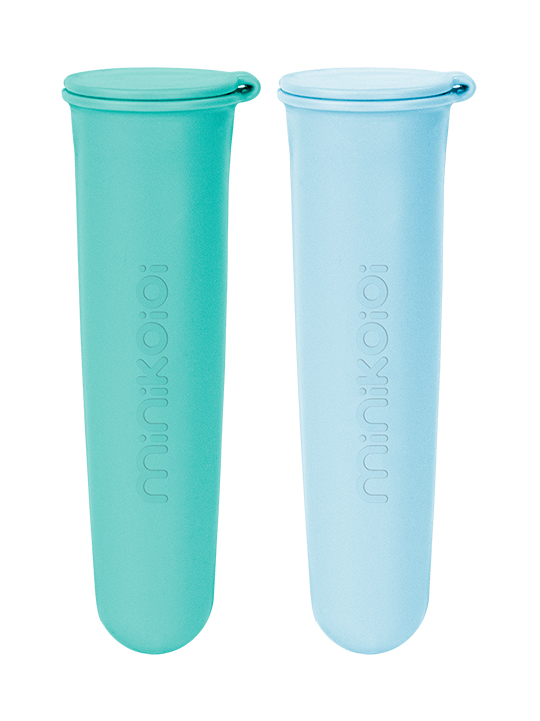 Tvořítka na zmrzlinu silikonová 2 ks - Mineral Blue / Aqua Green