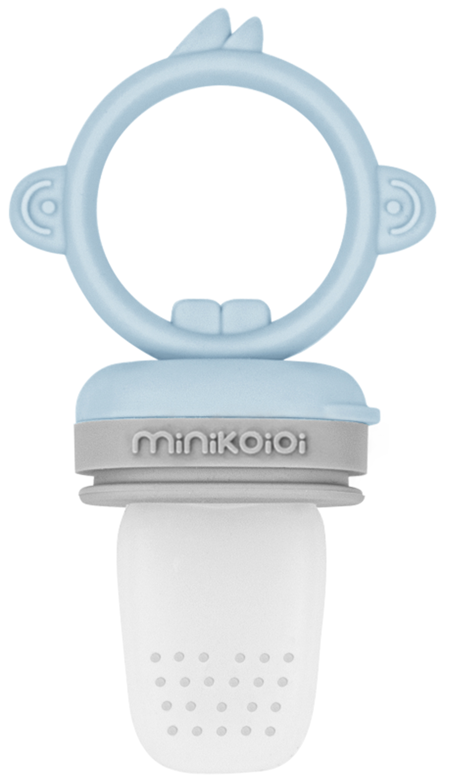 Levně Kousátko krmicí - Mineral Blue / Powder Grey