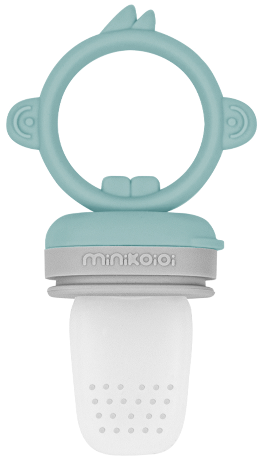 Levně Kousátko krmicí - Aqua Green / Powder Grey