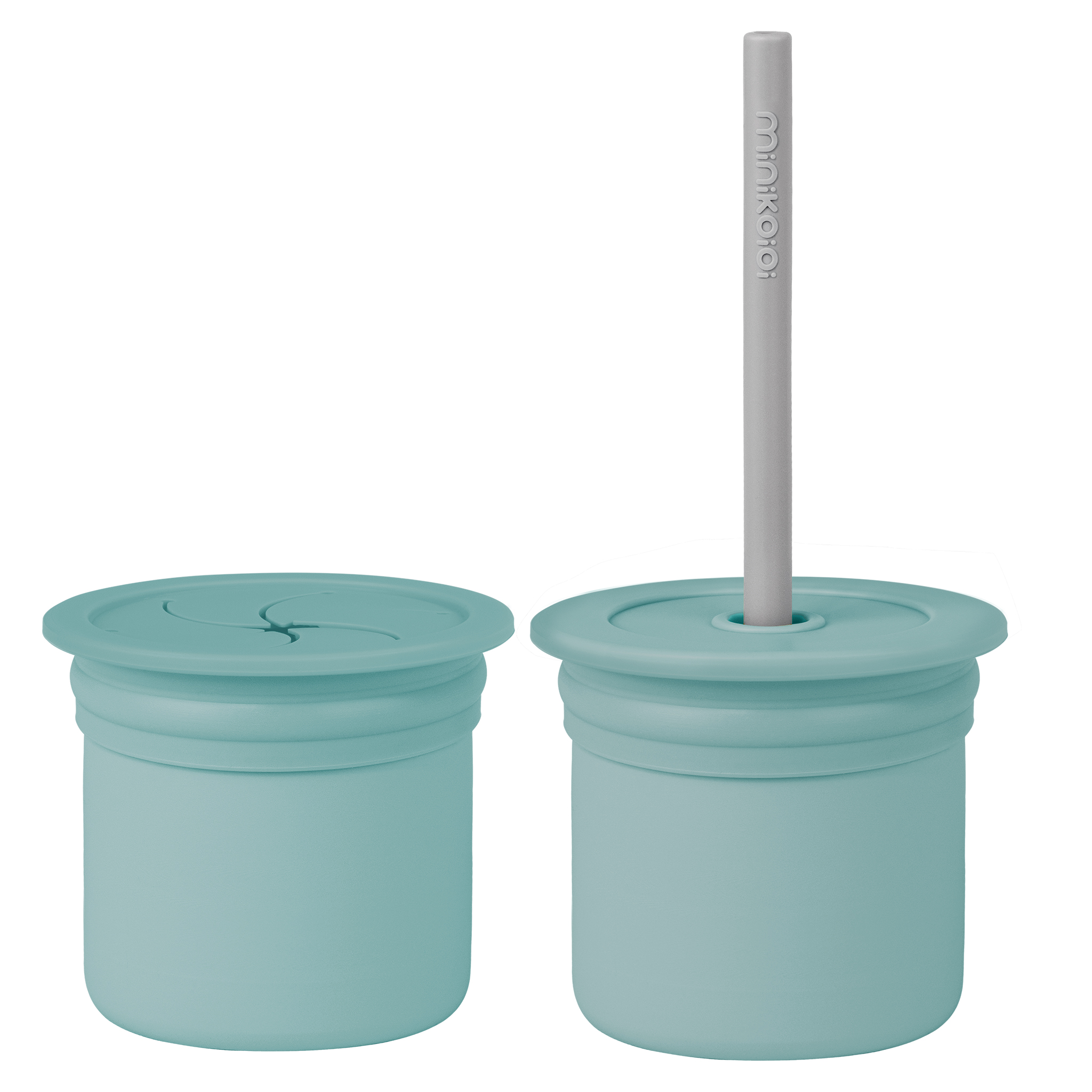 Pití + Svačinka - Aqua Green / Powder Grey