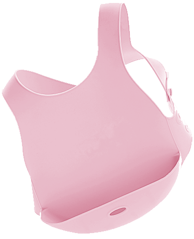 Levně Bryndák silikonový s kapsou - Pinky Pink