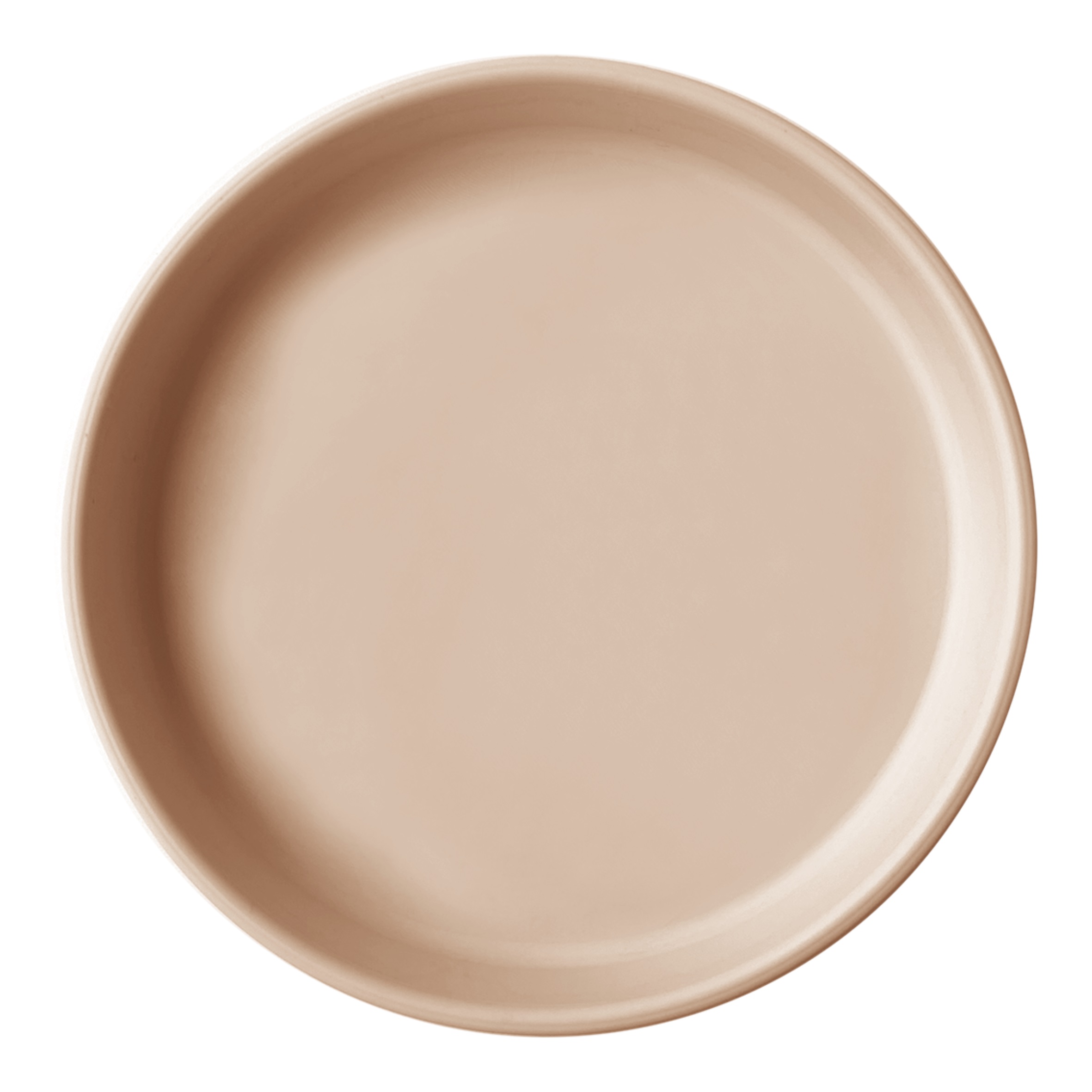 Talíř silikonový BASIC - Bubble Beige