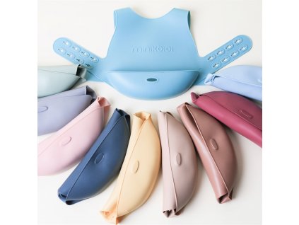 07 Flexi Bib Bubble Beige