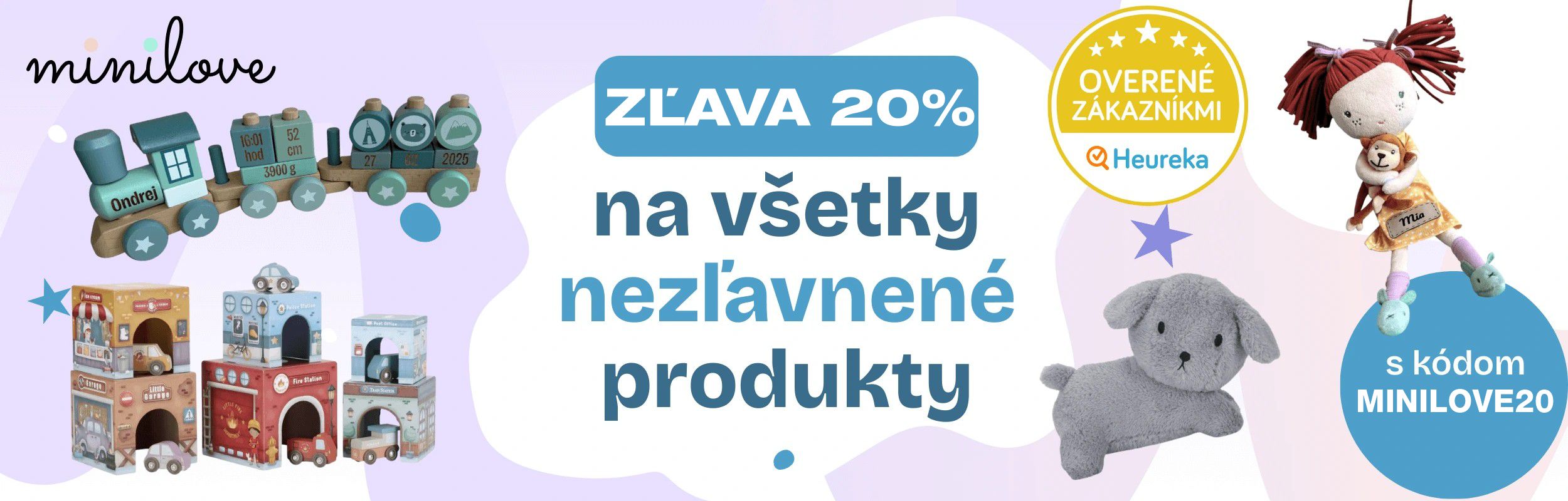 Zľava 20% na všetko nezľavnené