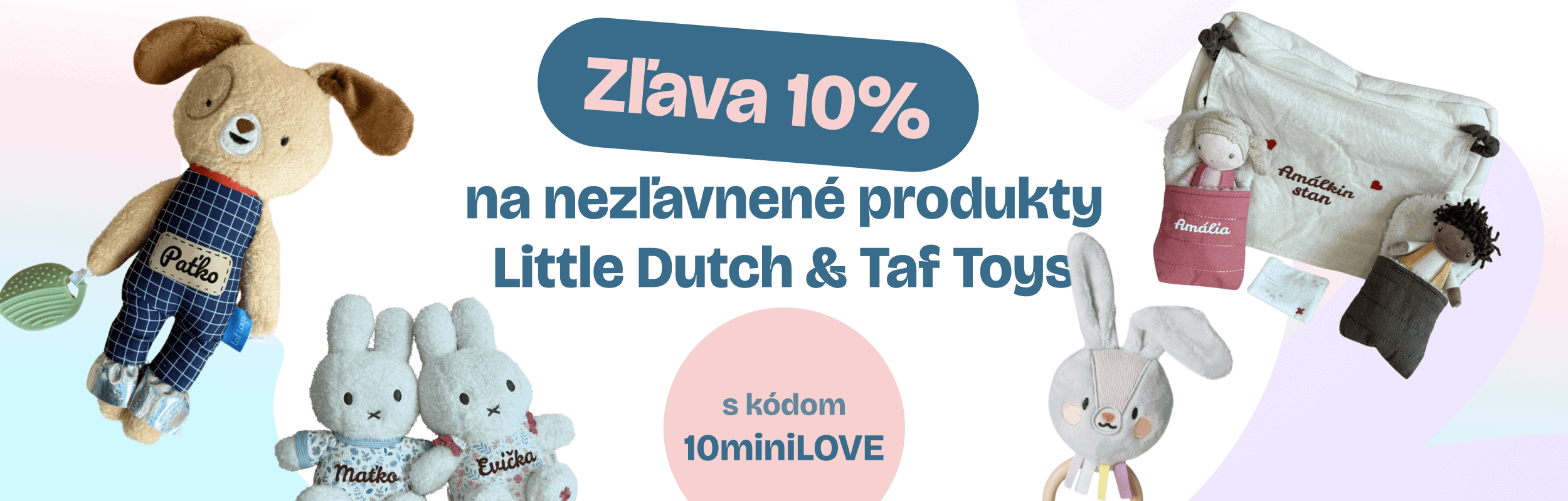 10% zľava na Little Dutch & Taf Toys