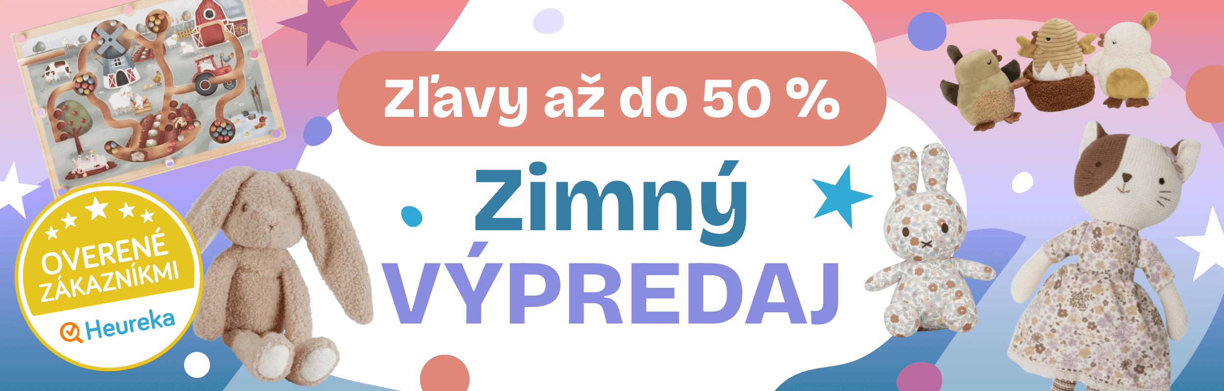 Zimný výpredaj skladov so zľavami až do 50%