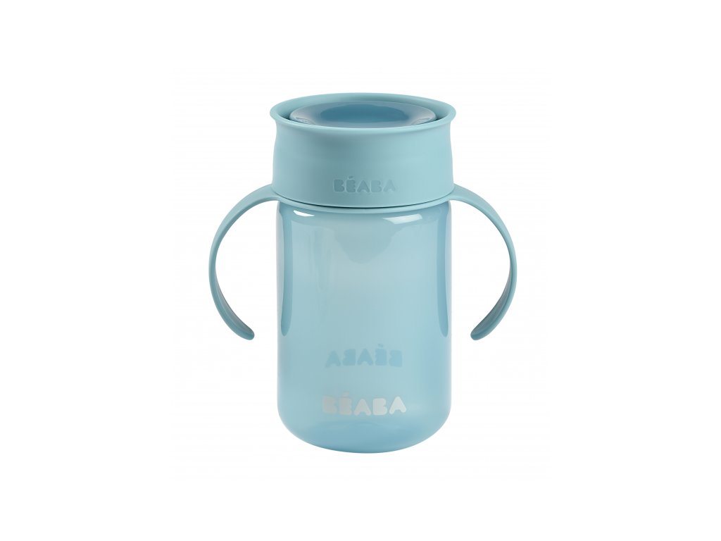 22749 beaba hrncek trenovaci 360 blue 340 ml 12m