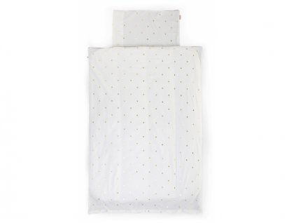 18732 childhome detske obliecky 2 dielne jersey gold dots