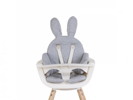 18951 childhome sedacia podlozka do detskej stolicky rabbit jersey grey