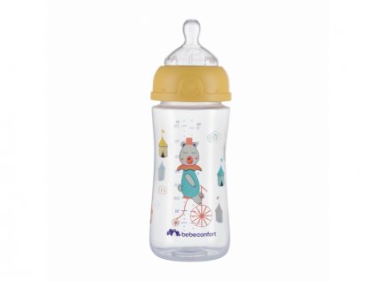 22557 bebeconfort dojcenska flasa emotion 270ml 0 12m yellow
