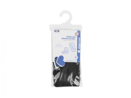 23076 kikkaboo moskytiera na kocik univerzalny black