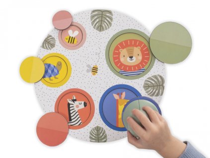 23232 taf toys magneticke puzzle 4v1