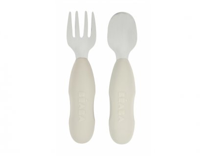 25056 beaba prvy trenovaci pribor 2 dielny velvet grey