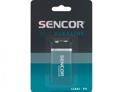 Sencor Alkalická batéria 9V 1 ks