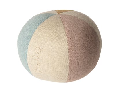 Textilná lopta Maileg modrá/ružová