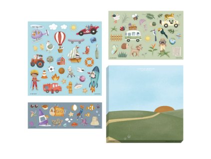 40905 little dutch sada so samolepkami jim friends