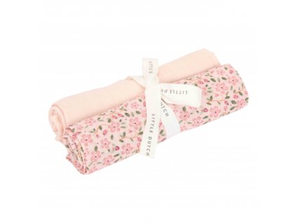 Little Dutch Plienky 70x70cm Fairy Floral & Blossom 2 ks