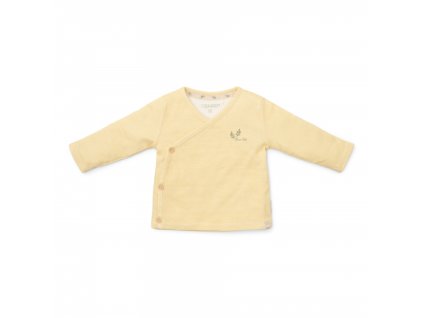Little Dutch Tričko dlhý rukáv zavinovací Warm Yellow veľ. 68