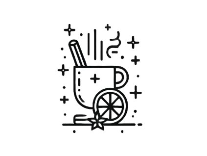 70008 1 dalla e 2024 11 24 23 46 31 minimalist vector line art illustration of a christmas punch the design uses clean simple black lines to depict a steaming cup of punch with a cinna 2 2 removebg previe