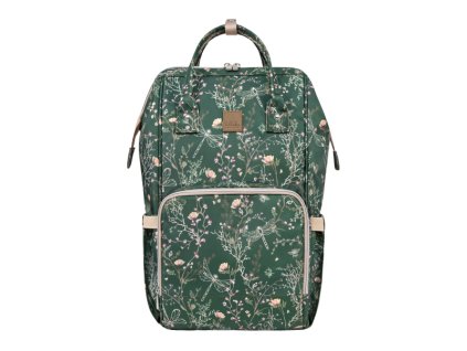 72210 kikkaboo prebalovaci batoh siena luxe secret garden deep green