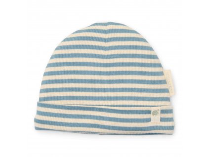 Little Dutch Čiapočka Stone Blue Stripe veľ. 0-3 m
