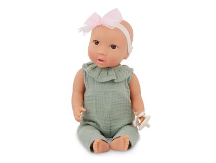 75294 lullababy babika 35 cm v overale s celenkou