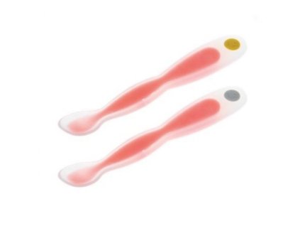 75369 bebeconfort lzicky s tepelnym senzorem 2 ks red