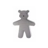 18954 childhome hracia deka medved teddy jersey grey 150cm