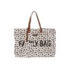 19584 2 childhome cestovna taska family bag canvas leopard