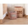40048 3 childhome kos na hracky 30x30x30 cm vichy terracotta