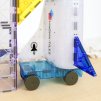 65525 10 magneticka stavebnica space 32 dielov