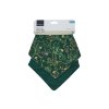 68351 kikkaboo podbradnik bandana 2ks secret garden green