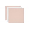 70338 jollein plienky 3 ks 70x70 cm twinkling wild rose