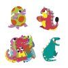 71454 3 janod stickers samolepky dinosaurus 100 ks od 3 rokov