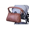 72150 11 childhome prebalovacia taska mommy club signature vegan leather dark brown